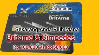 Apa Saja Sih Perbedaan Rekening BRI Britama Vs Simpedes [upl. by Albin]