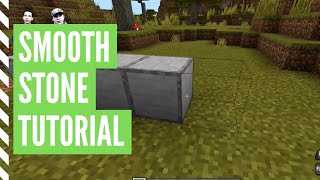 Minecraft Survival How to Make Smooth Stone [upl. by Ziza]