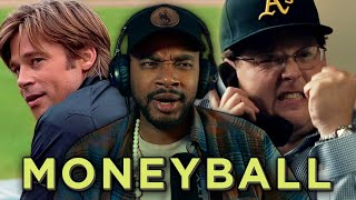 Filmmaker reacts to Moneyball 2011 for the FIRST TIME [upl. by Eiralav]