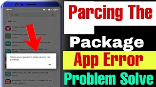 there was a problem while parsing the package  parsing the package error problem  parsing package [upl. by Auqinom]