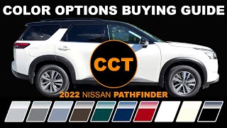 2022 Nissan Pathfinder  Exterior Color Options Buying Guide [upl. by Halueb571]