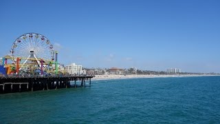 Santa Monica Pier  End of Route 66 [upl. by Loggins]