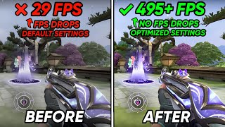 🔧How To Boost FPS Fix FPS Drops in Valorant Episode 9✅ Valorant Low End Pc Fix Lag 2024 [upl. by Marianna]