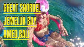 Snorkeling in Bali  Great weekend Snorkel in Amed BeachI Jemeluk Bay [upl. by Shanan]