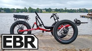 Electric Bike Technologies Electric FatTad Trike Review  3k [upl. by Ennalorac]