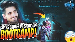 Smuk Op vs QadeerGamingPK 🤯 intense bootcamp fights PUBG MOBILE [upl. by Anippesuig753]