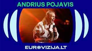 EUROVIZIJALT  Andrius Pojavis – „Sing me a hug“ [upl. by Annayram]