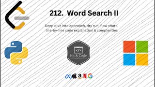 🚀 Master LeetCode 212 Word Search II  Efficient Trie and Backtracking Solution 🌟  Hack Code [upl. by Annahc]