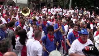 San Fermin 2014 Las Peñas HD [upl. by Annairb]