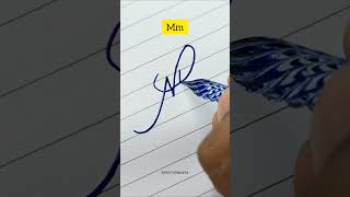 Mm  Glass Pen Calligraphy Practice  Satish Calligraphy shorts satishcalligraphy glasspen [upl. by Reivaxe378]