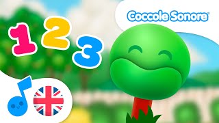 🔢 Number Song 1 to 10  Canzoni per Bimbi in Inglese 🇬🇧  Coccole Sonore [upl. by Mireielle]