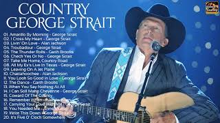 George Strait Greatest hits Playlist Full Album  Best Songs Of George Strait [upl. by Carolin]