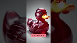 Cool ducks made of red ruby shorts duck AI art cool design ideas ducks red ruby [upl. by Sirkin]