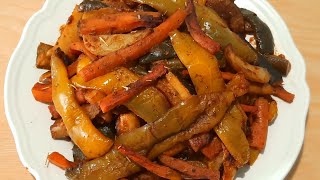 Grilled Vegetables Recipe  Super Easy Recipe amp You Must Try It at Least Once  Recipes by Roksana [upl. by Romalda]