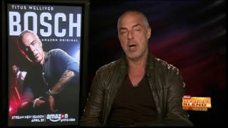 Titus Welliver talks Season 3 of Bosch [upl. by Iknarf]