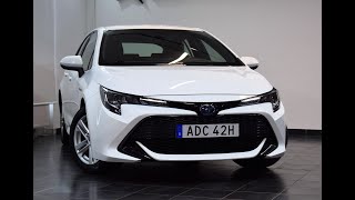 Toyota Corolla Hybrid 18 122hk eCVT Active Mvärmare  2019 [upl. by Ssac866]