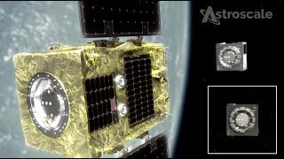 Astroscales Space Debris Removal Mission ELSAd  ConOps Video [upl. by Innep]