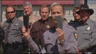 Sheriff Maketa talks at antigun law rally [upl. by Esiouqrut]