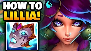 How to LILLIA Jungle in Season 14 [upl. by Asalocin]