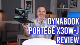 Dynabook Portégé X30WJ Review Lightweight slick laptop [upl. by Yartnoed]