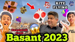 Pindi BASANT 2023😱Khurram Bhai ne sab ki Patang Kat Di😭 [upl. by Staci992]