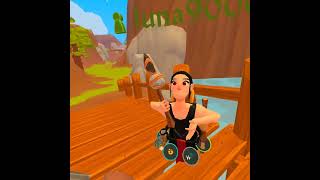 Lets play A township tale VR ep 2 on our way to the climbing tower [upl. by Asfah]