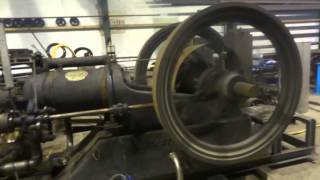 26HP Blackstone Oil Engine Start Up [upl. by Aehcsrop]