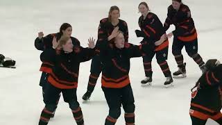 Team Nederland bij de IIHF Vrouwen U18 WK IJshockey Divisie II groep A [upl. by Janot]