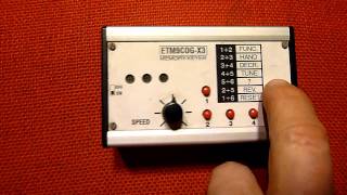 ETM9COGX3 Memory Keyer Elektronische Morsetaste mit Speicher [upl. by Merrell226]