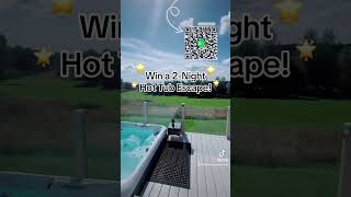 WIN a 2night stay at our Hot Tub Lodge with golf course viewraffles luxury hottub holiday win [upl. by Bozovich]