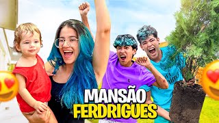 BEMVINDOS A MANSÃO FERDRIGUESurrrullll💙 [upl. by Hoy731]