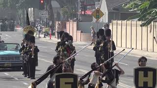 Foothill HS  American Legion  2024 Tustin Tiller Days Parade [upl. by Ahsyen410]