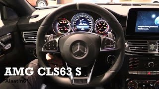 2017 MercedesAMG CLS63 S  interior Review [upl. by Beitris76]