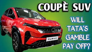 TATAS BIG DESIGN GAMBLE SUV COUPÈ Curvv Creta rival [upl. by Brigette]