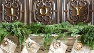 Simple Christmas Mantel [upl. by Bobbi]