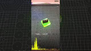 Uranium Glass vs Raysid Uglass gamma spectrum Automatic identification [upl. by Eleinad]