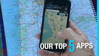 HOW TO PLAN YOUR RV TRIP WITH OUR TOP 5 APPS [upl. by Pickard]