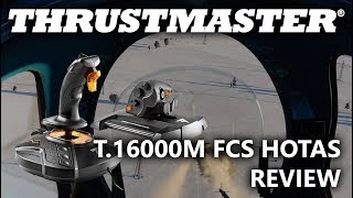 Hardware Review  Thrustmaster T16000M FCS Hotas [upl. by Raouf349]