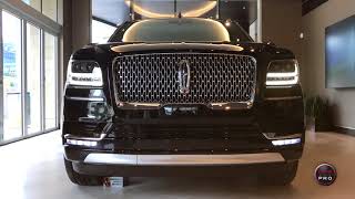 2018 Lincoln Navigator Black Label L Destination First Look [upl. by Ahselef]