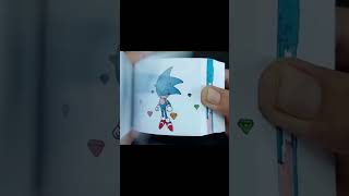 Flipbook sonic flipbook sonic capybara diy art [upl. by Bang]