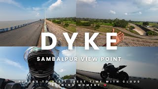 sambalpur dyke zero point visit to best place 💓 nature ride sambapur view point [upl. by Saxela]