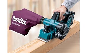 NEW Makita XGT 40V Max Brushless Planer KP001G  Testing [upl. by Assylla332]