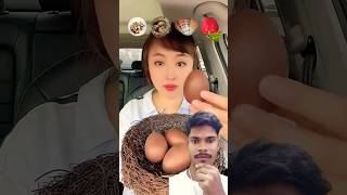 So beautiful 👧 Emoji challenge  mukbang youtubeshorts ytshorts shorts [upl. by Elsilrac876]