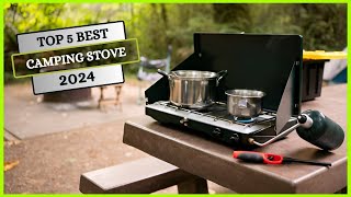 Top 5 Best  Portable Camping Stove in 2024  Camping Stove Review [upl. by Cadmarr]