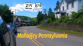 Passing Through Mahaffey Pennsylvania  6172024  Rt 219879 East [upl. by Dimitri413]