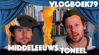 Vlogboek79  Literatuurgeschiedenis  Middeleeuwen toneel [upl. by Shevlo]