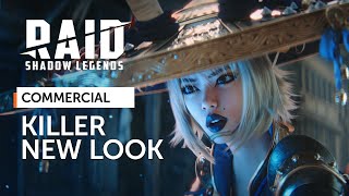 RAID Shadow Legends  Killer New Look Official Commercial [upl. by Aivato]