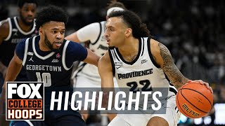 Georgetown Hoyas vs Providence Friars Highlights  CBB on FOX [upl. by Pippas193]