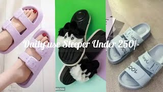 Daily use Sleeper Under 250 comment for order Sleeper for Women and girls daily wear sleepers [upl. by Yedok]