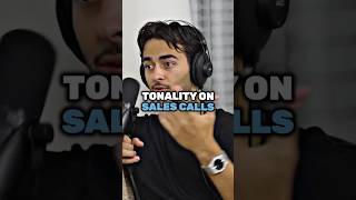 Use THIS tonality on sales calls [upl. by Lleraj]